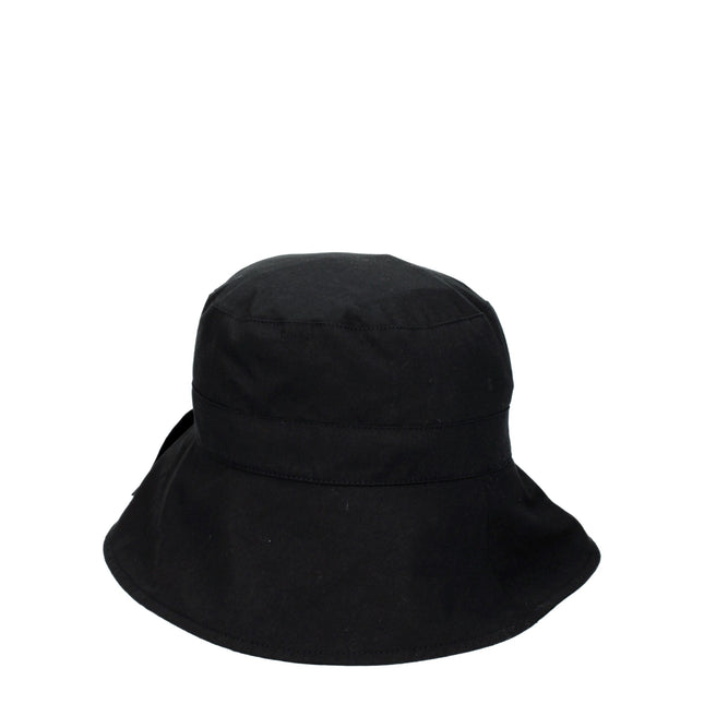 Jacquemus Black Cotton Bucket Hat