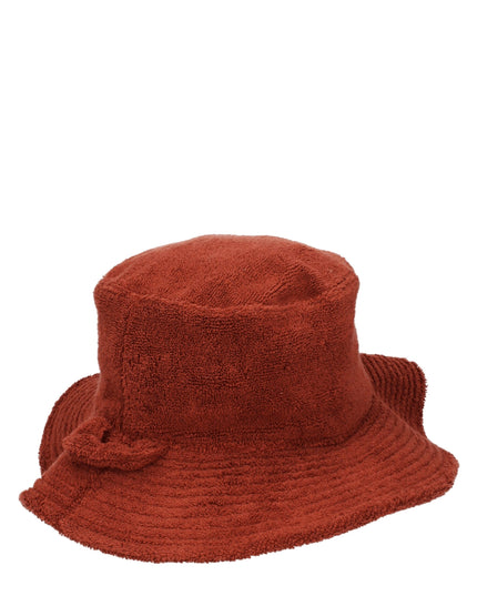 Jacquemus Brown Cotton Bucket Hat