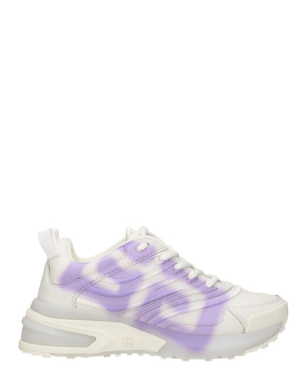 Givenchy Beige Leather Low Top Sneakers