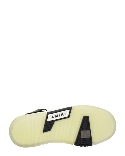 Amiri Black Leather High Top Sneakers