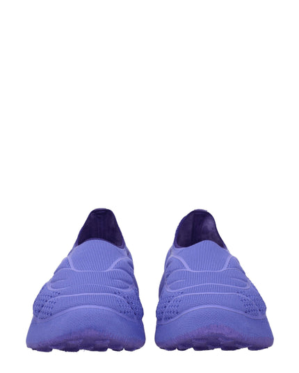 Givenchy Purple Fabric Slip-On Loafers