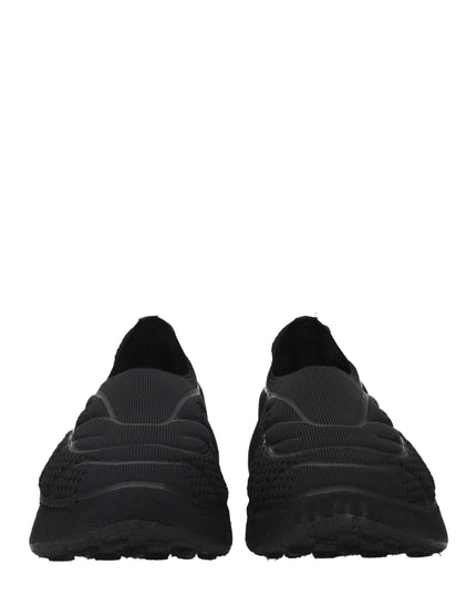 Givenchy Black Fabric Slip-On Loafers