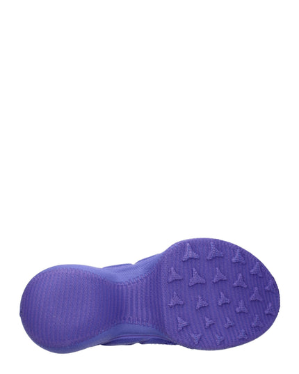 Givenchy Purple Fabric Slip-On Loafers