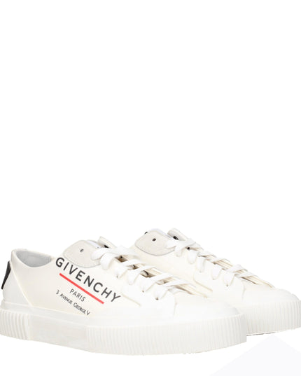 Givenchy Beige Fabric Low Top Sneakers