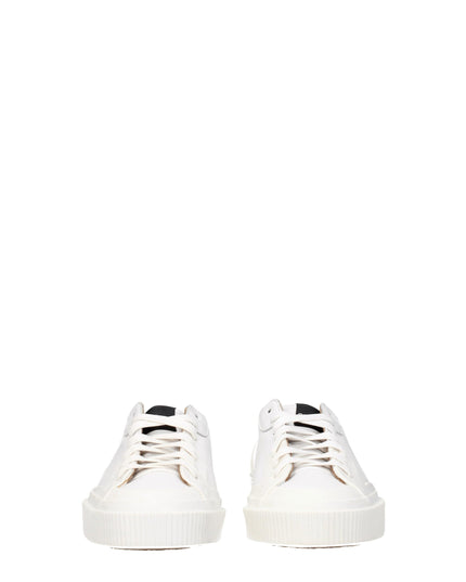 Givenchy White Leather Low Top Sneakers