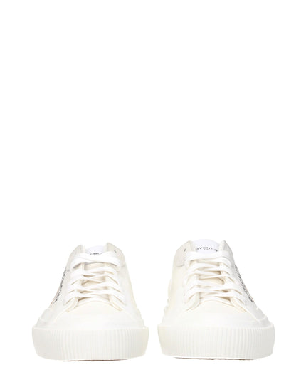 Givenchy Beige Fabric Low Top Sneakers