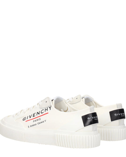 Givenchy Beige Fabric Low Top Sneakers