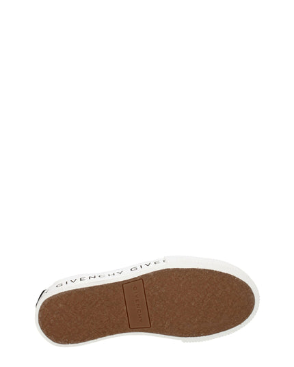 Givenchy White Leather Low Top Sneakers