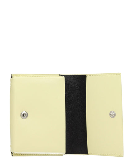 Jil Sander Yellow Leather Cardholder