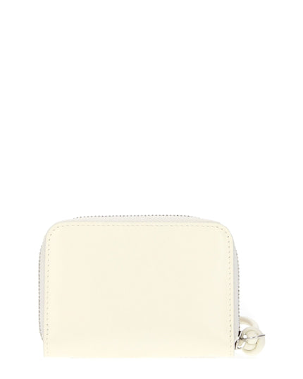 Jil Sander Beige Leather Wallet