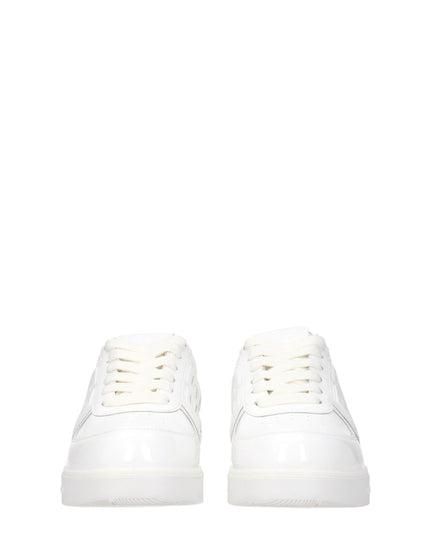 Givenchy White Leather Low Top Sneakers