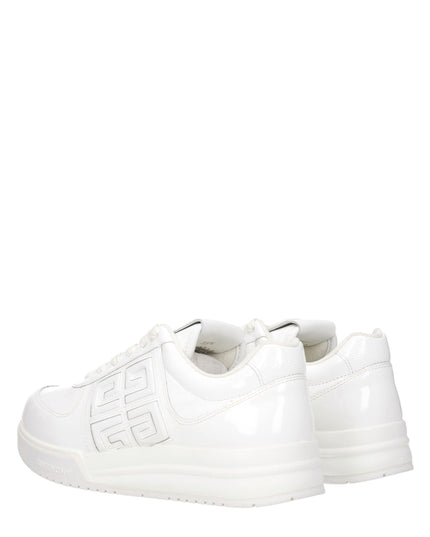 Givenchy White Leather Low Top Sneakers