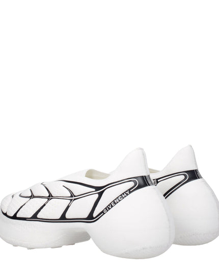 Givenchy White Fabric Low Top Sneakers
