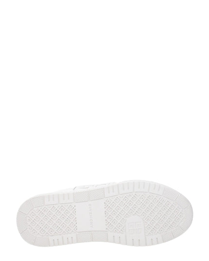 Givenchy White Leather Low Top Sneakers