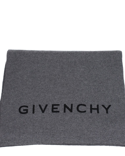 Givenchy Gray Wool Scarf