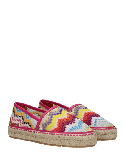 Missoni Multicolor Fabric Espadrilles
