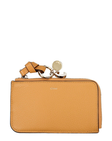 Chloé Orange Leather Wallets