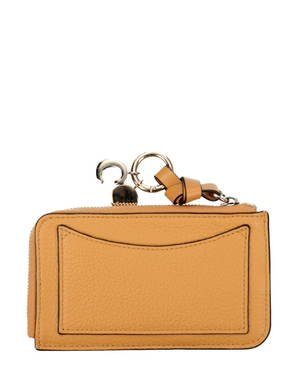Chloé Orange Leather Wallets
