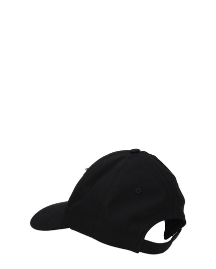 Burberry Black Cotton Cap (Baseball Hat)