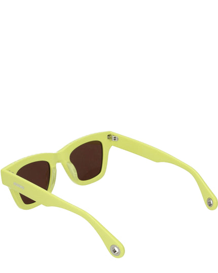 Jacquemus Yellow Acetate Sunglasses