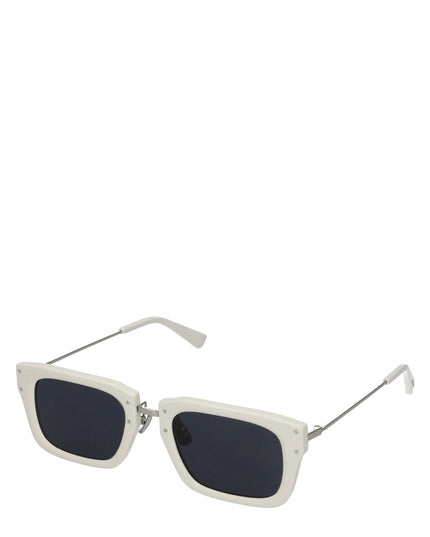 Jacquemus White Acetate Sunglasses