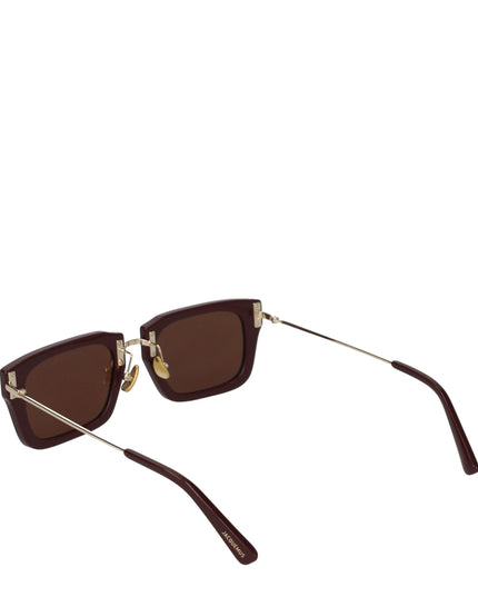 Jacquemus Brown Acetate Sunglasses