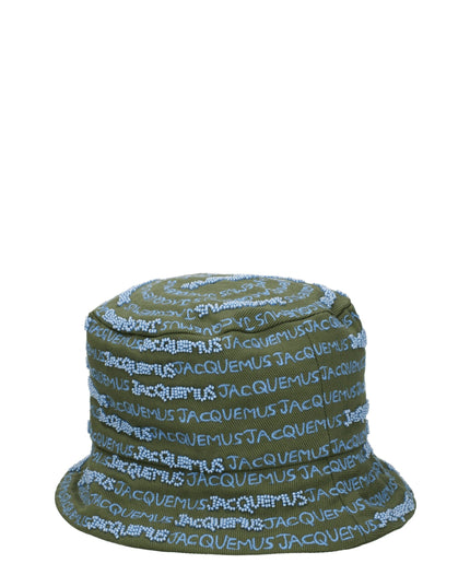 Jacquemus Green Cotton Bucket Hat