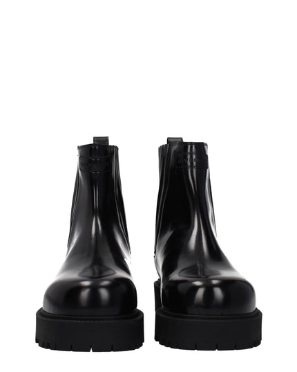 Givenchy Black Leather Ankle Boots