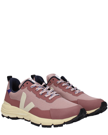 Veja Pink Fabric Athletic Sneakers