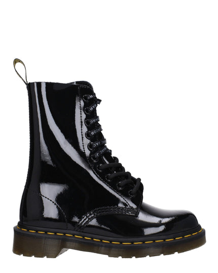 Dr. Martens Black Leather Ankle Boots