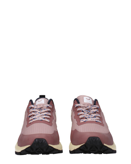 Veja Pink Fabric Athletic Sneakers
