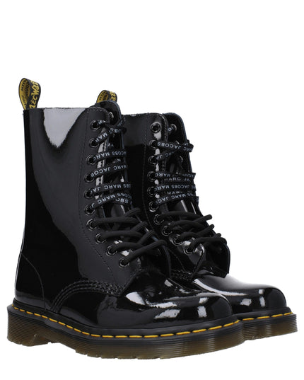 Dr. Martens Black Leather Ankle Boots