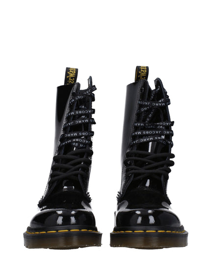 Dr. Martens Black Leather Ankle Boots