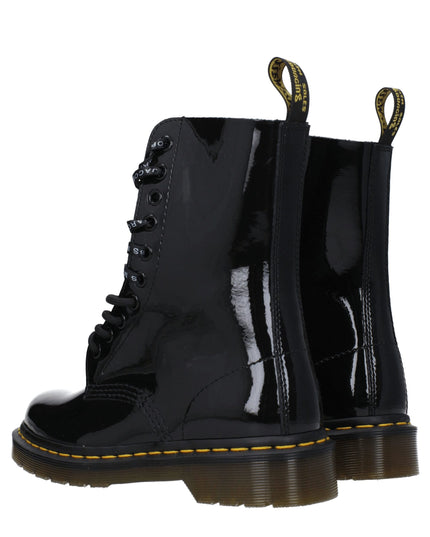 Dr. Martens Black Leather Ankle Boots