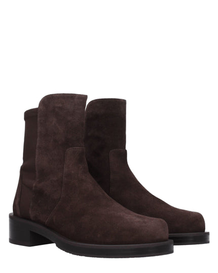 Stuart Weitzman Brown Leather Ankle Boots