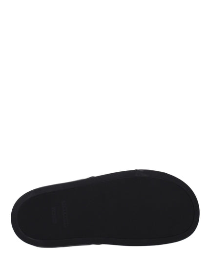 Givenchy Black Fabric Slippers
