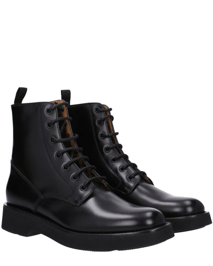 Church's Black Leather Ankle Boots