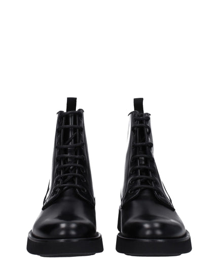 Church's Black Leather Ankle Boots