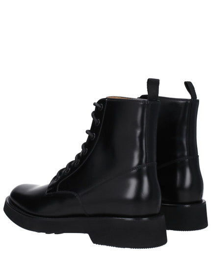 Church's Black Leather Ankle Boots