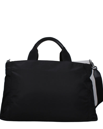 Dolce & Gabbana Black Fabric Luggage And Travel