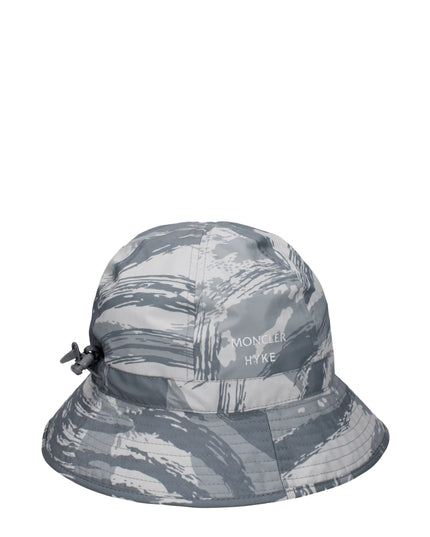 Moncler Gray Polyester Bucket Hat