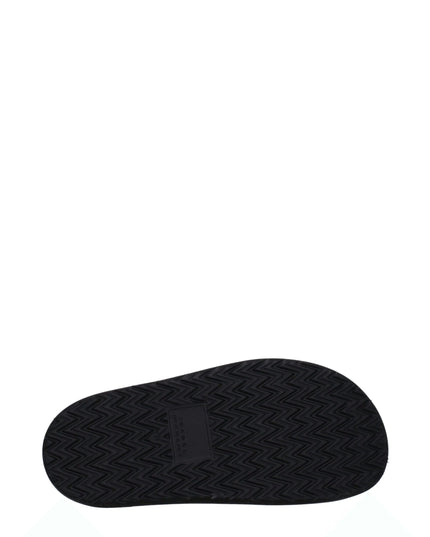 Isabel Marant Black Leather Slippers