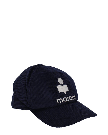 Isabel Marant Blue Cotton Cap (Baseball Hat)
