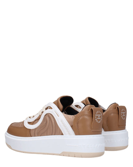 Stella McCartney Brown Fabric Chunky Sneakers