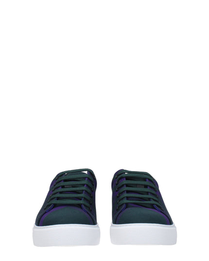 Burberry Green Fabric Sneakers
