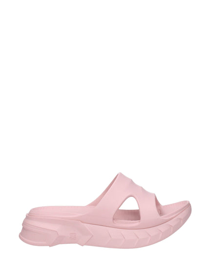 Givenchy Pink Cotton Slippers