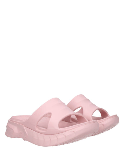Givenchy Pink Cotton Slippers