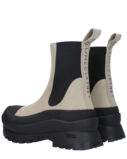 Stella McCartney Black Leather Ankle Boots