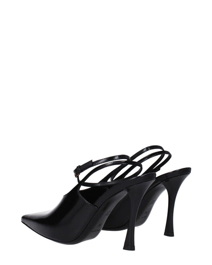 Givenchy Black Leather High Heel Pumps