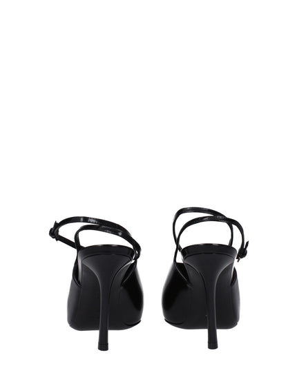 Givenchy Black Leather High Heel Pumps